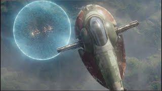 Boba Fett uses SEISMIC CHARGE in Slave I again 🥵🥵  Star Wars The Mandalorian Ep 15 [upl. by Otrebcire]