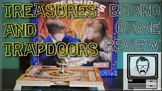 Treasures and Trapdoors 1990 Board Game Review  Nostalgia Nerd [upl. by Ellsworth844]