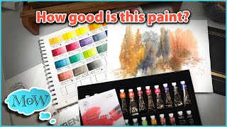 Is This Possible Pro Grade Watercolors at a Student Grade Price Paul Rubens Review [upl. by Atteram]