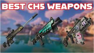 What Are The Best Weapons In ALL OF FORTNITE CHAPTER 5 [upl. by Hammerskjold]