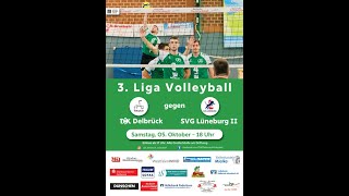 🔥🏐Volleyball 3 Liga Männer West DJK Delbrück  SVG Lüneburg II [upl. by Nylanej]