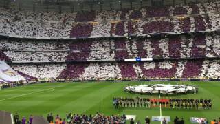 This was the atmosphere of the bernabeu before Real  Atletico game [upl. by Marlea]