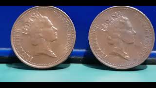 ELIZABETH II DG REGFD 19941995 ONE PENNY 1 [upl. by Kafka]