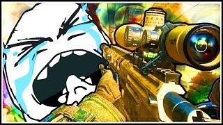 Most AMAZING Spawn Trap Rage 1v1 Call of Duty Black Ops 2 [upl. by Dubenko]