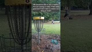 Taking care of disc golf Funny Disc golf meme 2 discgolf shorts humor sportshumor [upl. by Davidson114]