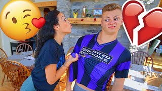 I CANT STOP KISSING YOU PRANK ON BOYFRIEND Gone Wrong [upl. by Linzy]