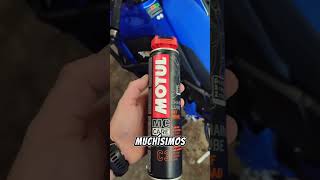 EL MEJOR LUBRICANTE DE CADENA PARA MOTO OFF ROAD motul [upl. by Eilssel224]