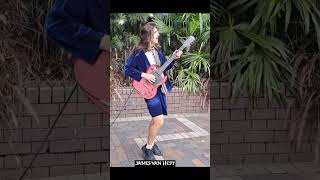 ACDC  Sink The Pink Live By Angus Young Street Performer [upl. by Ecenaj]