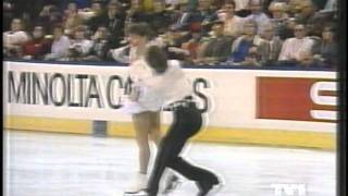 Marina Klimova and Sergei Ponomarenko at Sinsinatti 1987 free dance [upl. by Kamin67]