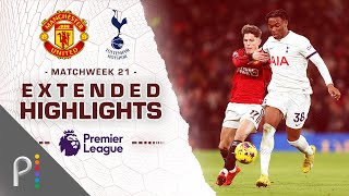 Manchester United v Tottenham Hotspur  PREMIER LEAGUE HIGHLIGHTS  1142024  NBC Sports [upl. by Tubb]