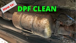 How To Clean a DPF On a Mercedes Dodge Sprinter Soot Content of the Particulate Filter is too high [upl. by Eberhart]