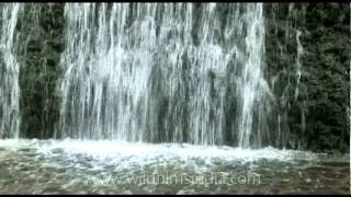 Man made waterfall at Rock Garden Chandigarh [upl. by Lindon]