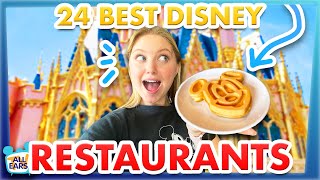 24 BEST Disney World Restaurants for 2024 [upl. by Emawk807]