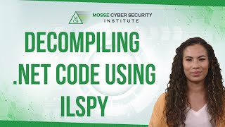 Decompiling NET code using ILSpy [upl. by Nnaeiram]