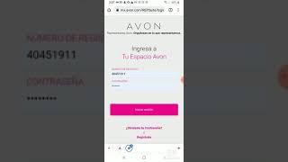 como descargar tu factura de avon [upl. by Terrene]