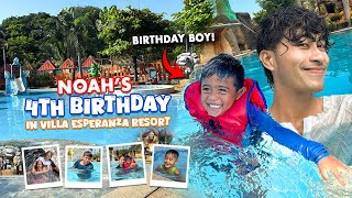 Noahs 4th Birthday in Villa Esperanza Resort by Rudolf Villaseñor [upl. by Ahsinar422]