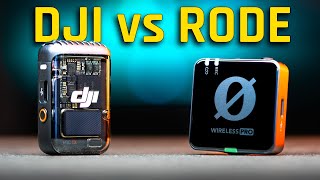 DJI MIC 2 vs RODE WIRELESS PRO  Best Wireless Microphone [upl. by Gall]