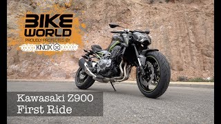 Kawasaki Z900 First Ride Review [upl. by Oibirot]