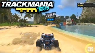 CUSTOM TRACKBUILDER  TRACKMANIA TURBO 1 with Vikkstar [upl. by Aikaz570]