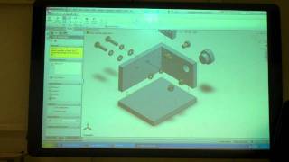 Solidworks Exploded route lines [upl. by Lebiralc980]