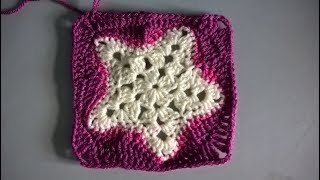 5 How to turn your Granny star into a square [upl. by Veneaux258]