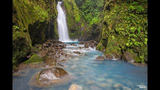 Compilation Blue Falls of Costa Rica  2024 [upl. by Marras791]