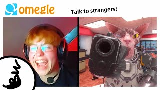 Trolling on Omegle In Bonelab [upl. by Natsrik659]