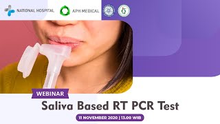 Webinar Saliva Based RT PCR Test [upl. by Eesak]