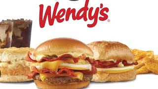 FOOD REVIEW Wendys Breakfast [upl. by Assilav]