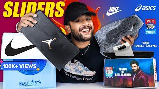 5 Best Nike SLIDERSFLIP FLOP for Men 🔥 Amazon Slider Haul Review2023  Red Tape Asics  ONE CHANCE [upl. by Anerda]