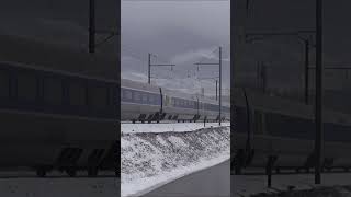 TGV des neiges sncf train trainspotting highspeedtrain highspeed [upl. by Josh92]