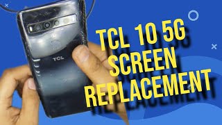 TCL 10 5G disassembly and screen replacement [upl. by Garreth788]