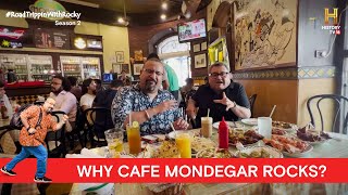 Lunch at Café Mondegar Mumbai  RoadTrippinwithRocky S2  D01V03 [upl. by Arie]