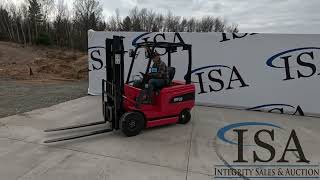 5024  2024 IRF20 Electric Forklift Will Be Sold At Auction [upl. by Cost]