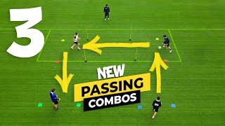 BEST PASSING DRILLS FOR 4 PLAYERS  SOCCER COACHING ⚽️ [upl. by Mian]