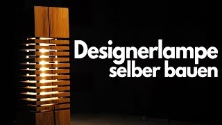 Designerlampe zum selber bauen  Projekt [upl. by Ettenwahs689]