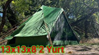 Danchel Outdoors Yurt Tent [upl. by Pacien]