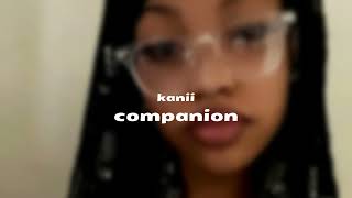 companion  kanii ft bossa sped up [upl. by Niawd485]