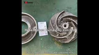 Tobee® replace Andritz ACP80 250 33 SO Impeller and Front Lining [upl. by Agnella]