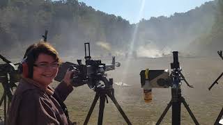 DShK 1938 Machine gun Knob Creek Fall 2016 Machine Gun Shoot [upl. by Eelano]