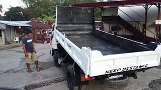 ISUZU ELF MINIDUMPTRUCK 4BE1Engine DAVAOPHILIPPINES [upl. by Padraig]