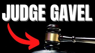 JUDGE HITTING GAVEL  Sound Effect amp Video  Sound FX  Video FX [upl. by Eybbob]