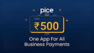 Pice  Make business payments amp earn cashback on every transaction [upl. by Alahs]