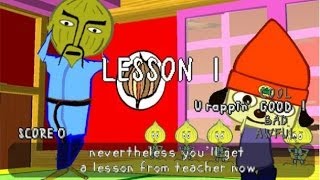 Parappa The Rapper Stage 1  Chop Chop Master Onion Walkthrough [upl. by Oiramed]