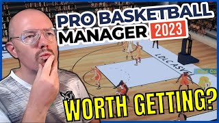 Pro Basketball Manager 2023  3D Match Engine  PBM23 Review amp Gameplay [upl. by Lechar]