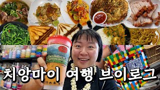 5박7일 치앙마이 여행로그🇹🇭아기자기 와르르⅏고즈넉 와르르⅏호텔추천맛집쇼핑하울마켓투어야시장 [upl. by Ahsaeym]