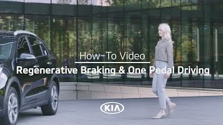 Regenerative Braking amp One Pedal Driving｜eNiro HowTo｜Kia [upl. by Gnivri171]