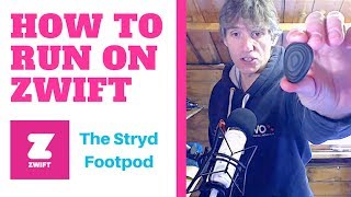 How to Run on Zwift  The Stryd Footpod [upl. by Erny]