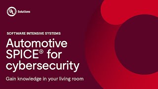 Automotive SPICE for Cybersecurity  Training Course [upl. by Akirdnas579]