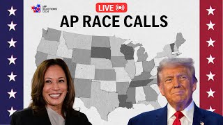 Election results LIVE AP race calls and electoral map 2024 [upl. by Atinihs822]